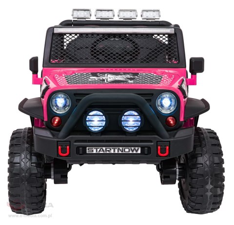 Pojazd Jeep BEAST 4x4 Różowy