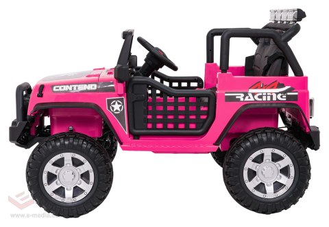 Pojazd Jeep BEAST 4x4 Różowy
