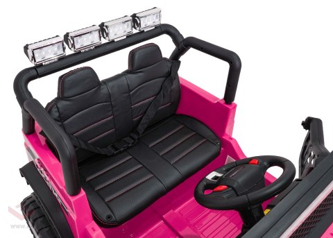 Pojazd Jeep BEAST 4x4 Różowy