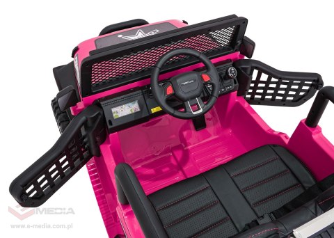 Pojazd Jeep BEAST 4x4 Różowy