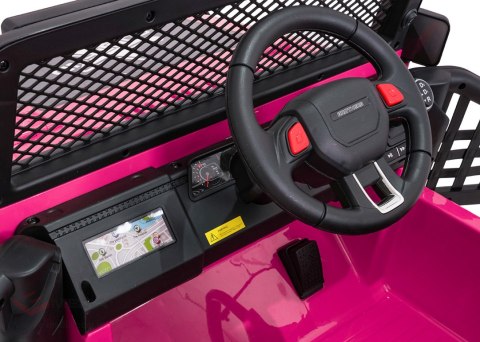 Pojazd Jeep BEAST 4x4 Różowy