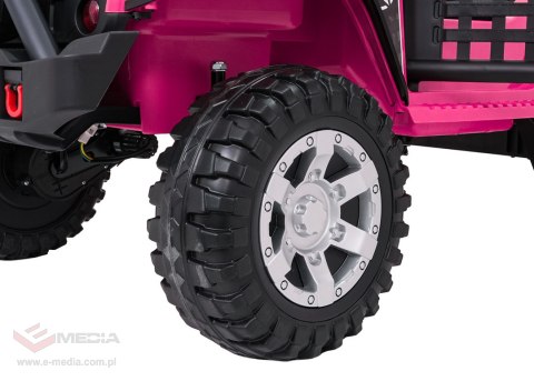 Pojazd Jeep BEAST 4x4 Różowy