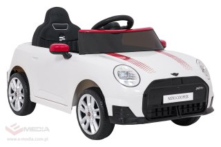 Pojazd Mini Cooper Biały