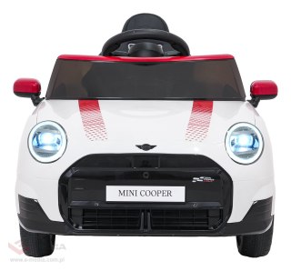 Pojazd Mini Cooper Biały