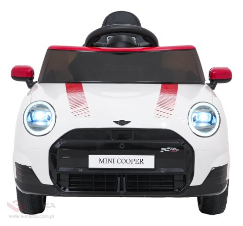 Pojazd Mini Cooper Biały