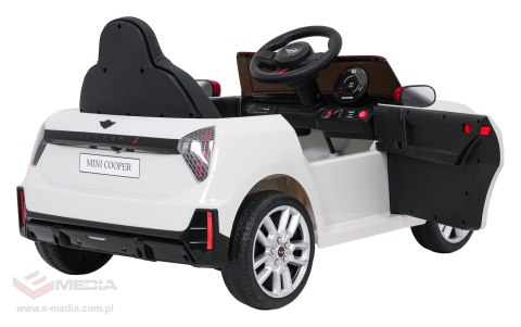 Pojazd Mini Cooper Biały