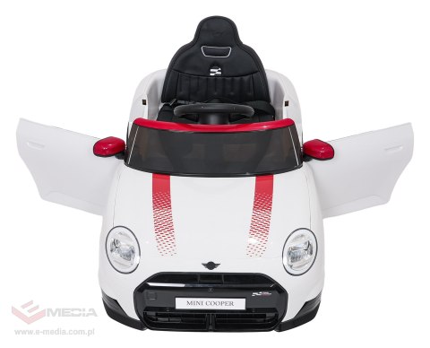 Pojazd Mini Cooper Biały