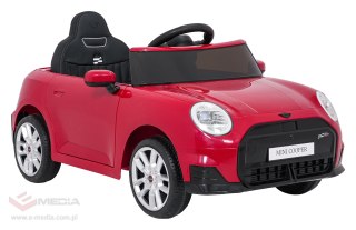 Pojazd Mini Cooper Czerwony