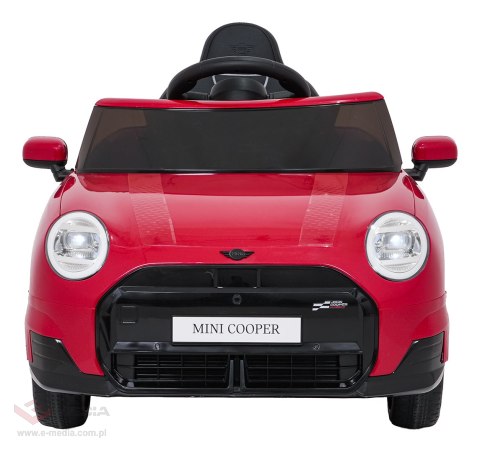 Pojazd Mini Cooper Czerwony