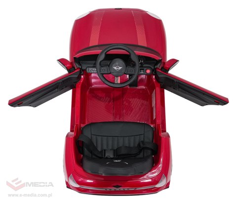 Pojazd Mini Cooper Czerwony