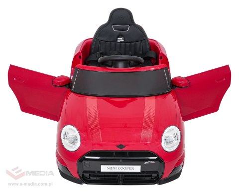 Pojazd Mini Cooper Czerwony