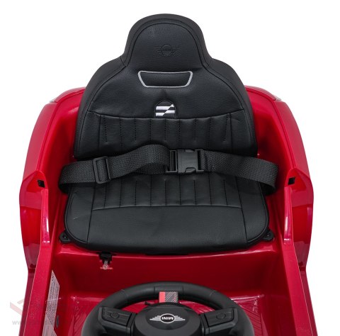 Pojazd Mini Cooper Czerwony