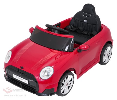 Pojazd Mini Cooper Czerwony