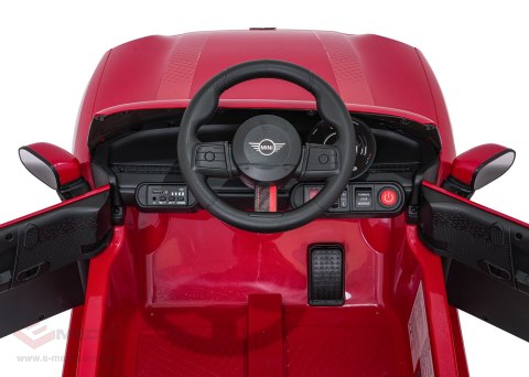 Pojazd Mini Cooper Czerwony