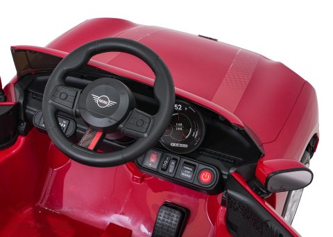 Pojazd Mini Cooper Czerwony