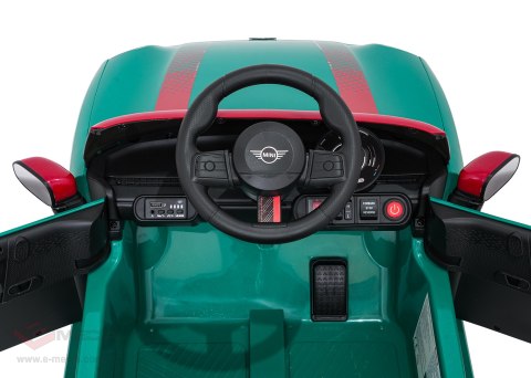 Pojazd Mini Cooper Zielony