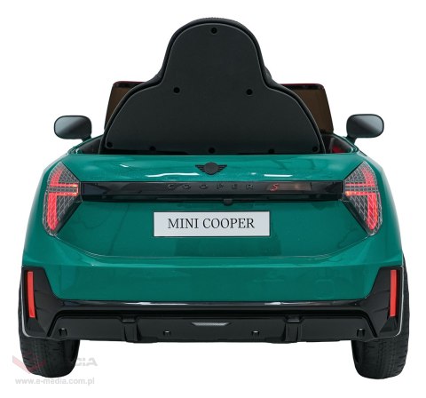 Pojazd Mini Cooper Zielony