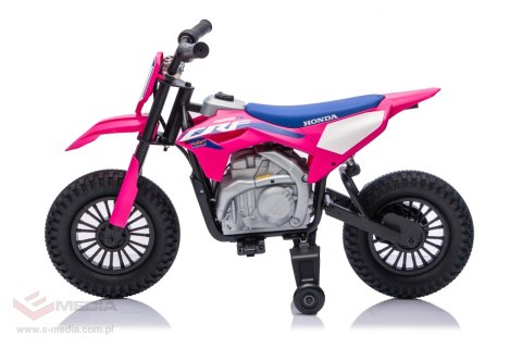 Pojazd Motor HONDA CFR450R Różowy