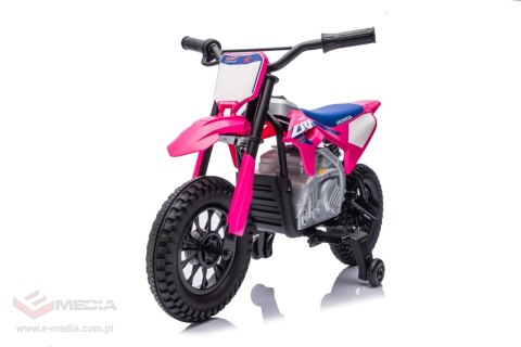 Pojazd Motor HONDA CFR450R Różowy