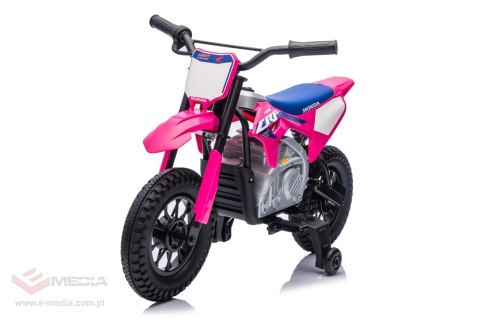 Pojazd Motor HONDA CFR450R Różowy