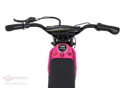Pojazd Motor RZ56 MAX Różowy