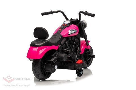 Pojazd Motor STAR Różowy