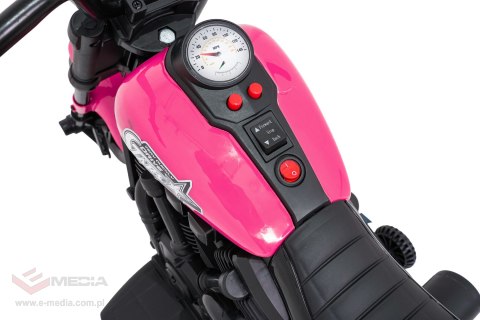 Pojazd Motor STAR Różowy