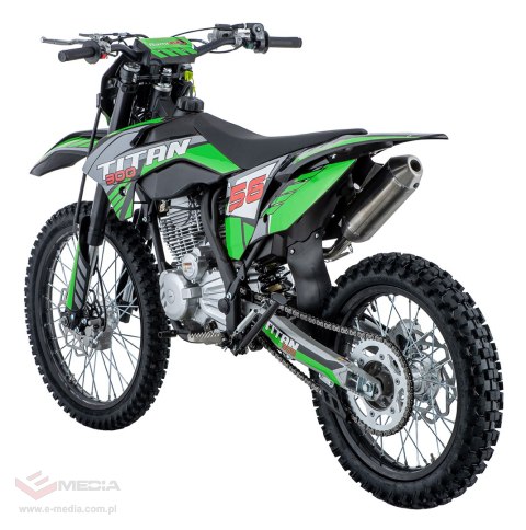 Pojazd Motor Spalinowy TITAN 300cc Zielony