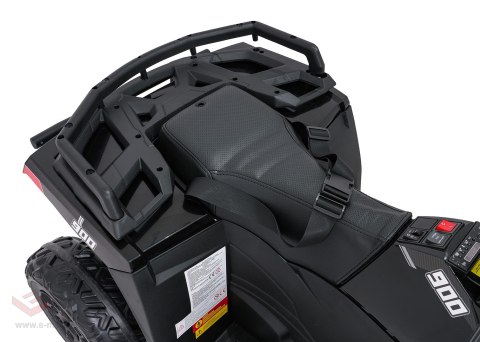 Pojazd Quad 4x4 ATV WOLF Czarny