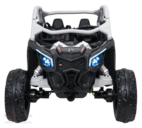 Pojazd Buggy Maverick Turbo RR Koła Niebiesko-Szary