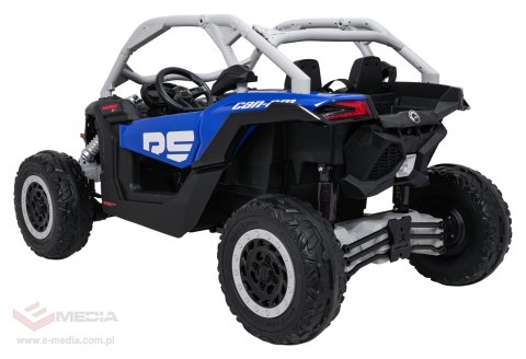 Pojazd Buggy Maverick Turbo RR Koła Niebiesko-Szary