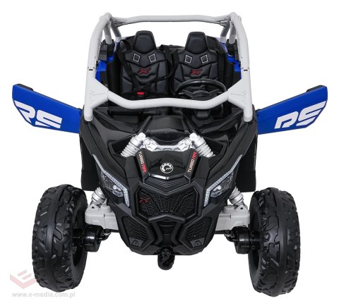 Pojazd Buggy Maverick Turbo RR Koła Niebiesko-Szary