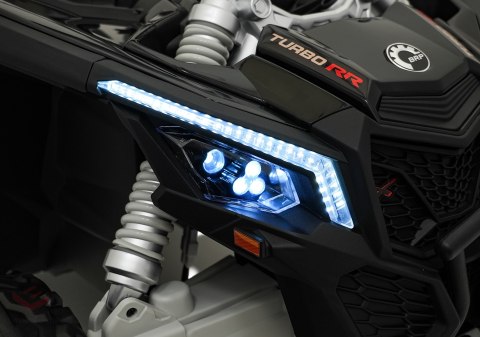 Pojazd Buggy Maverick Turbo RR Koła Niebiesko-Szary