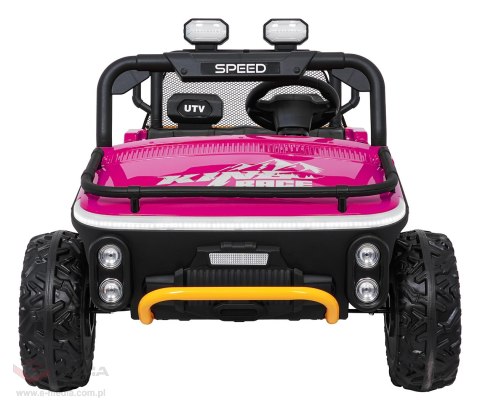 Pojazd Buggy UTV SPEED Różowy