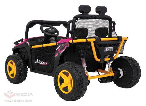 Pojazd Buggy UTV SPEED Różowy
