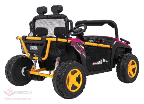 Pojazd Buggy UTV SPEED Różowy