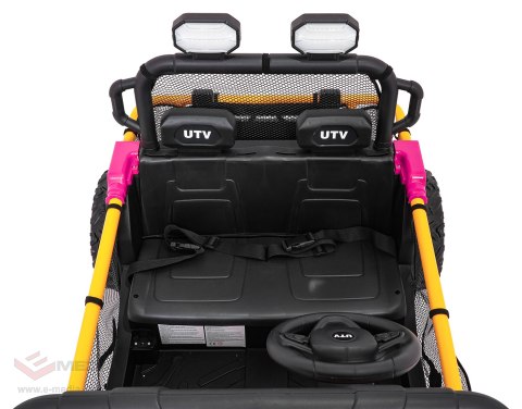 Pojazd Buggy UTV SPEED Różowy