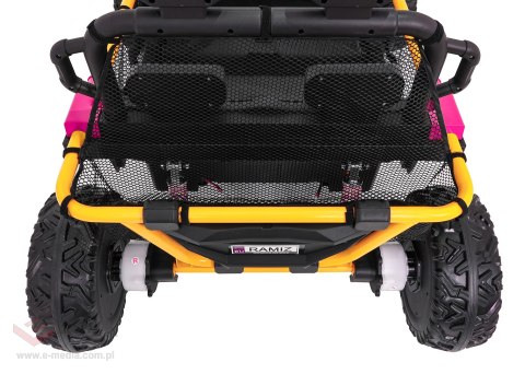 Pojazd Buggy UTV SPEED Różowy