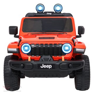 Pojazd Jeep Wrangler Rubicon LIFT Pomarańczowy
