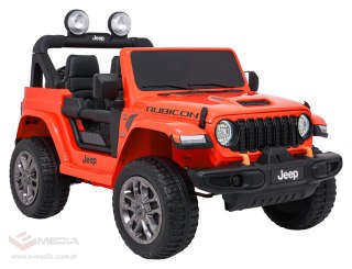 Pojazd Jeep Wrangler Rubicon LIFT Pomarańczowy