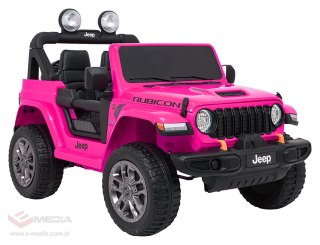 Pojazd Jeep Wrangler Rubicon LIFT Różowy