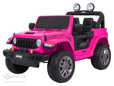 Pojazd Jeep Wrangler Rubicon LIFT Różowy