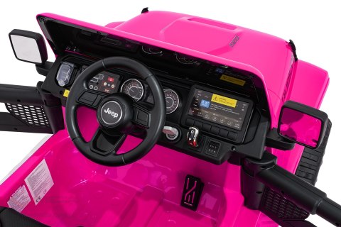 Pojazd Jeep Wrangler Rubicon LIFT Różowy