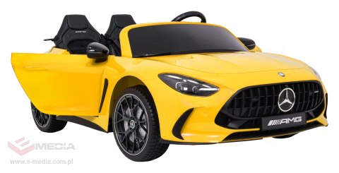 Pojazd Mercedes Benz GT63 AMG Żółty