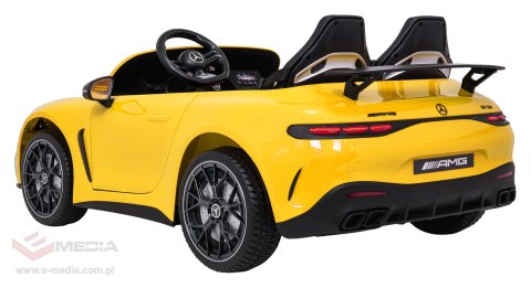 Pojazd Mercedes Benz GT63 AMG Żółty