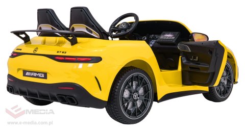 Pojazd Mercedes Benz GT63 AMG Żółty