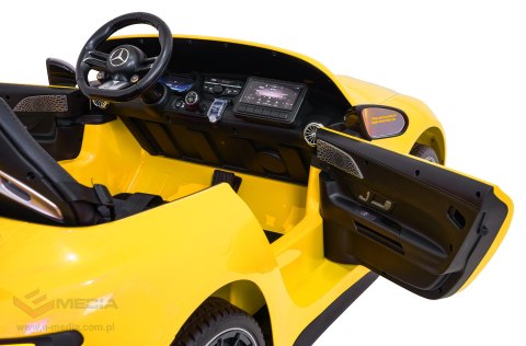 Pojazd Mercedes Benz GT63 AMG Żółty