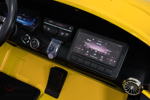 Pojazd Mercedes Benz GT63 AMG Żółty