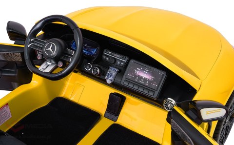 Pojazd Mercedes Benz GT63 AMG Żółty