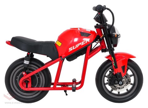 Pojazd Motor SUPERMOTO Czerwony